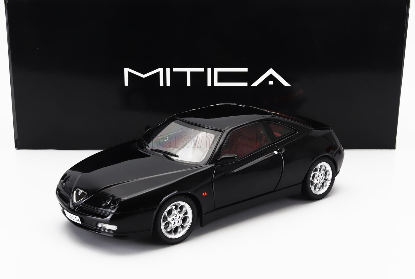1:18 ALFA ROMEO Gtv 3.0 V6 24v (1998), Nero 601 - Black - 200072-D