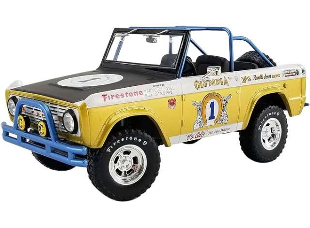 1:18 FORD Baja Bronco Big Oly Tribute Edition (1970), black / yellow - 51405