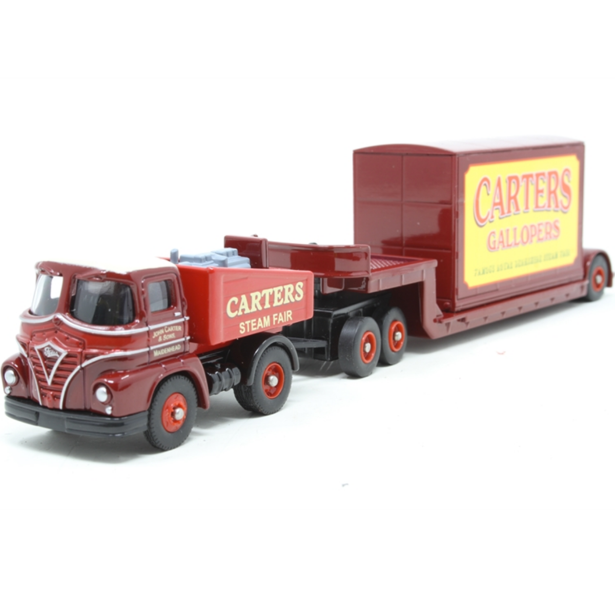 1:76 Foden балластный седельный тягач с прицепом и контейнером Carters Steam Fair - 4654101