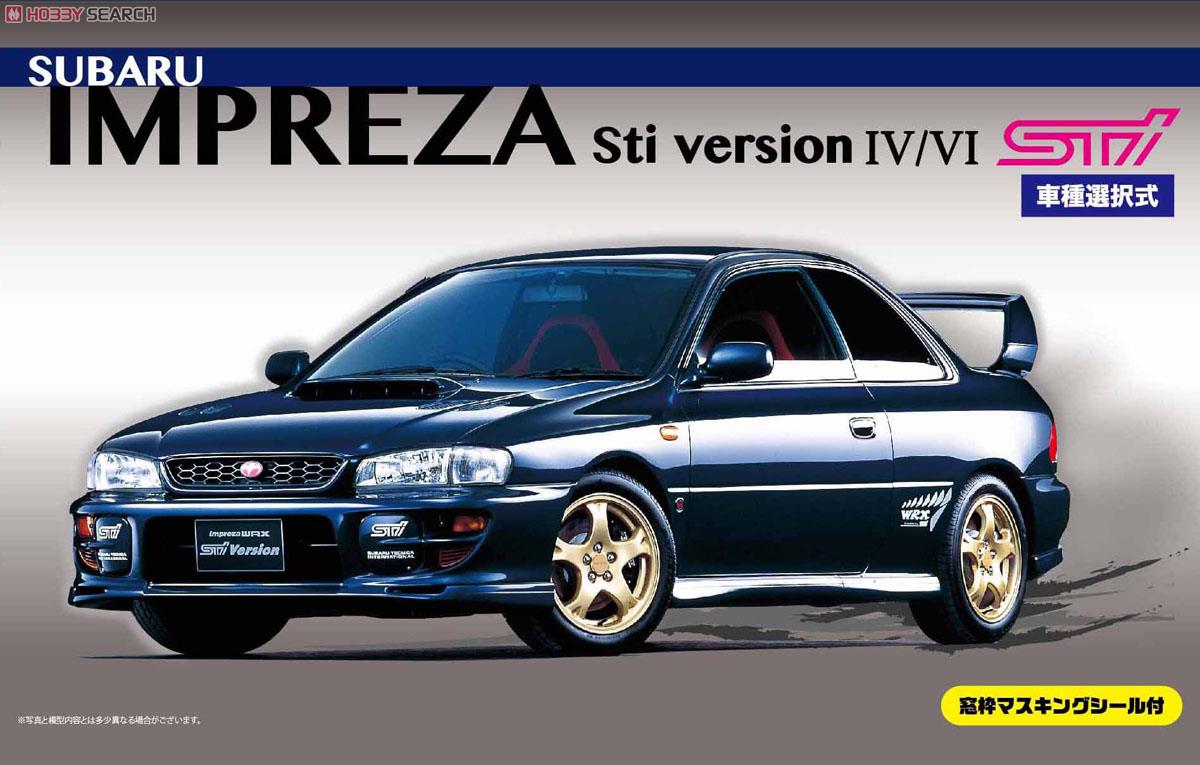 1:24 (Уценка!) Сборная модель Subaru Impreza STI - 03939-Z1