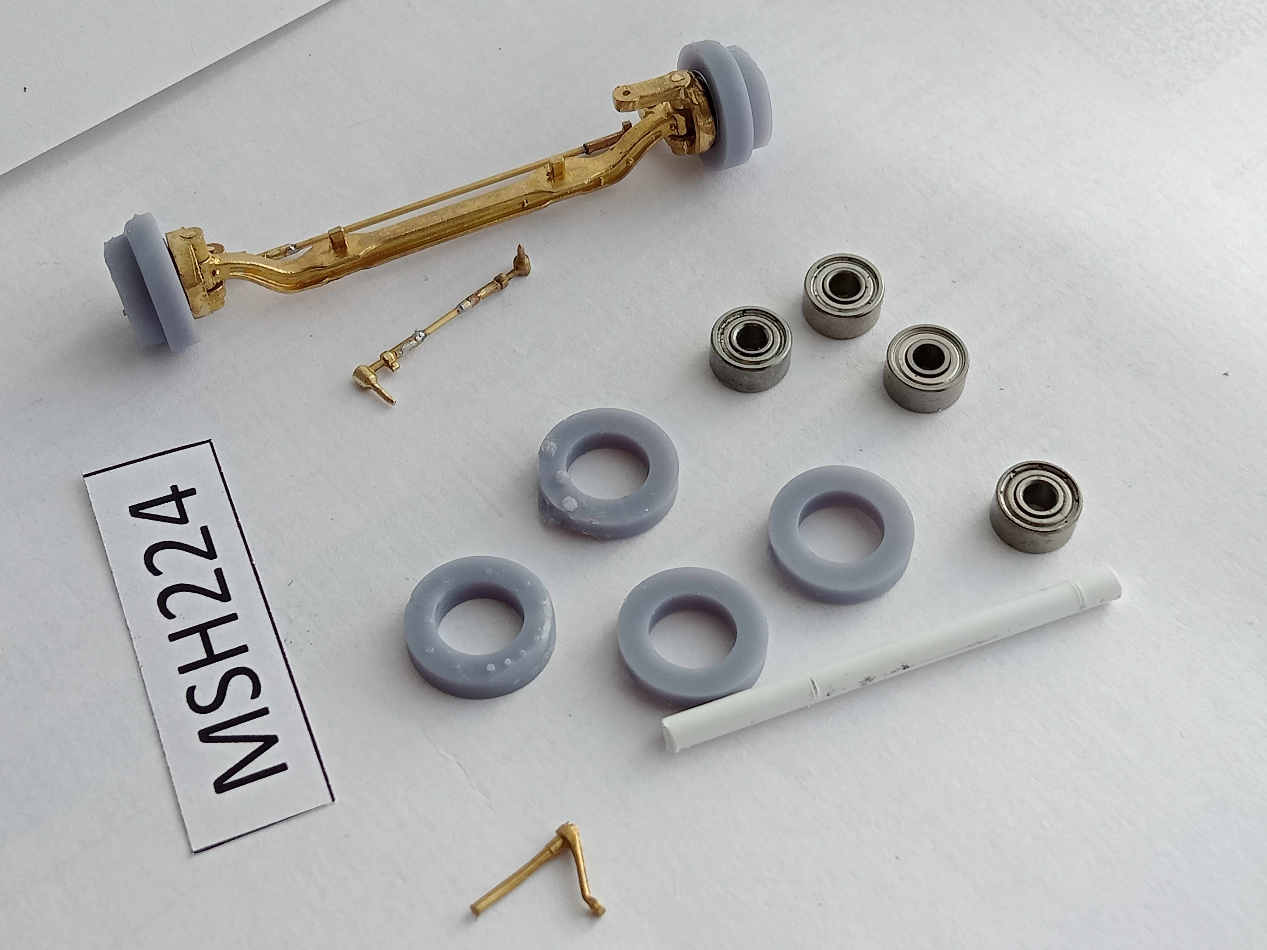 1:35 Мост Камский 65115 (ЗВЕЗДА) в сборе - MSH224