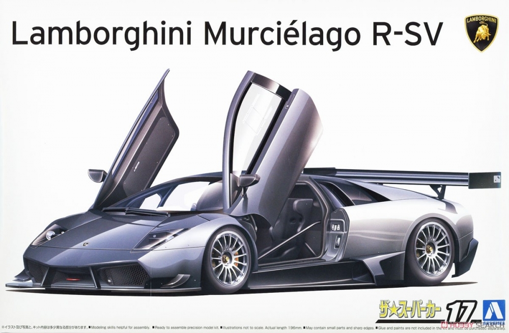 1:24 Сборная модель  Lamborghini Murcielago R-SV - 06374
