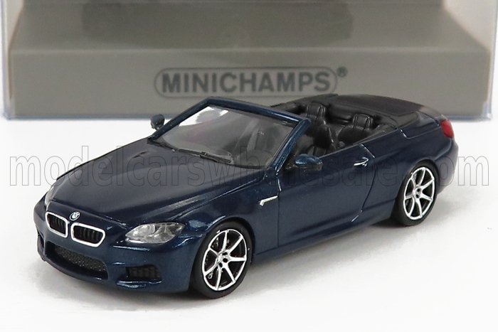 1:87 BMW 6-series M6 Cabriolet Open (f13) 2015, Blue Met - 870027330