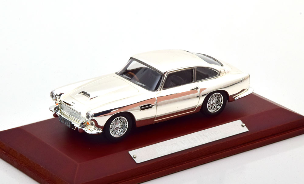 1:43 ASTON MARTIN DB4 Coupe (1958), chrome - 7687108