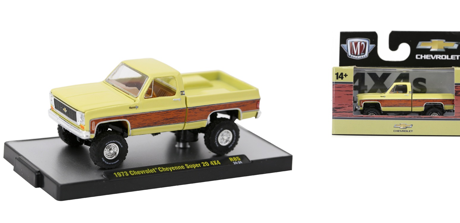 1:64 CHEVROLET Cheyenne Super 20 4x4 (1973), light yellow - R852424