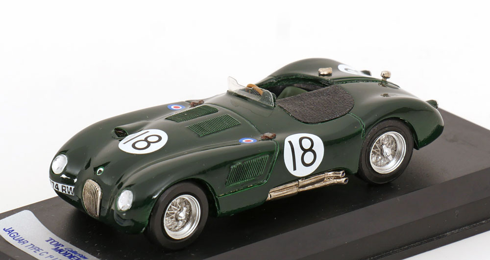 1:43 JAGUAR C-Type Winner 24h Le Mans, Bolt/Hamilton (1953) - TMC030