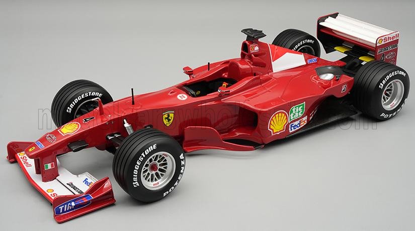1:18 FERRARI F1 F2000 №4 2nd Monaco GP Rubens Barrichello (2000) - TM18-394D
