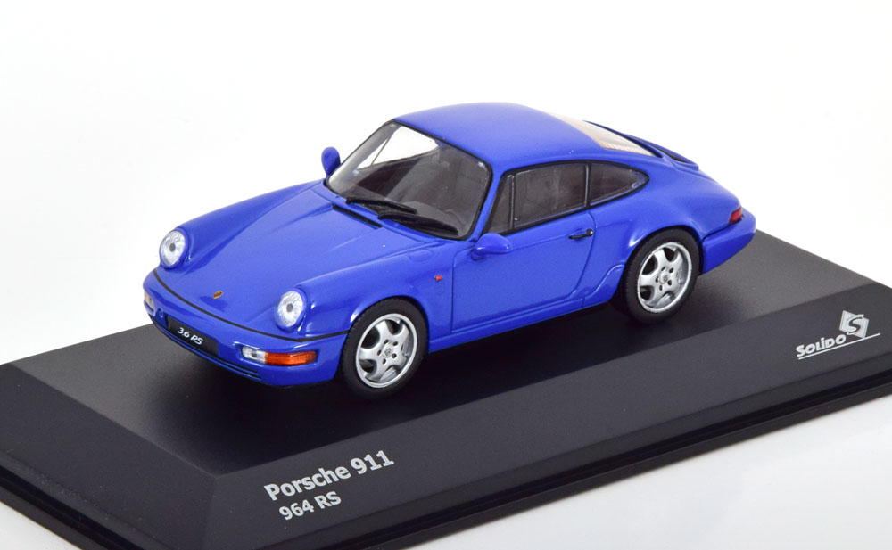 1:43 PORSCHE 911 (964) RS, blue - S43112901