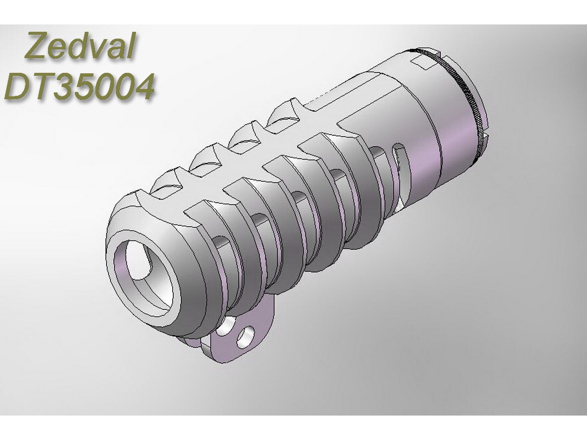 1:35 Дульный тормоз для Д-30 (2А18) - DT35004