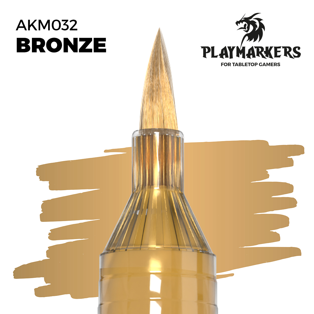 Маркер акриловый PLA YMARKER - Бронза / BRONZE – PLAYMARKER - AKM032