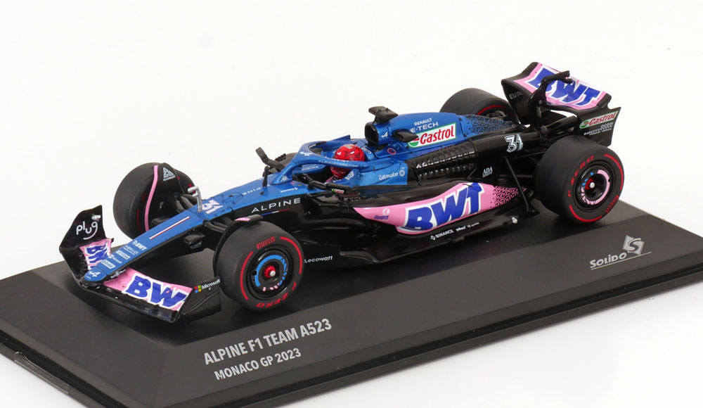 1:43 ALPINE F1 A523 GP Monaco, Ocon (2023) - S4317701