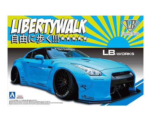 1:24 Сборная модель LB WORKS R35 GT-R Ver.1 - 05402