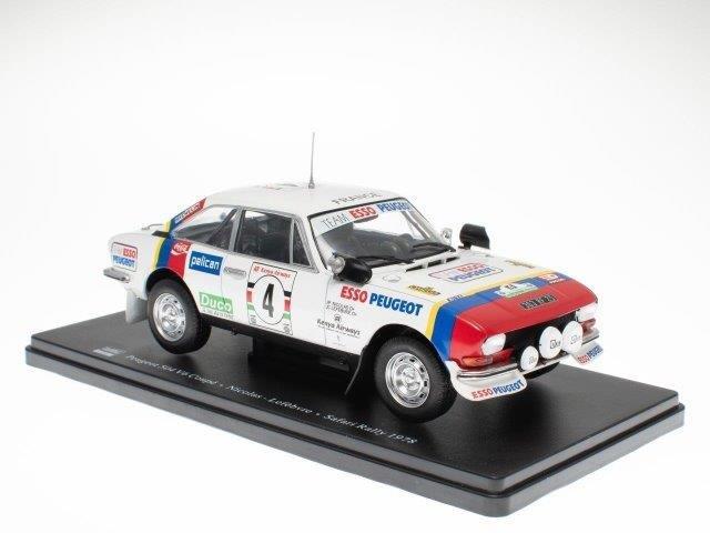 1:24 PEUGEOT 504 Coupe V6 #4 Nicolas/Lefebvre Winner Safari Rally (1978) - 24WRC052