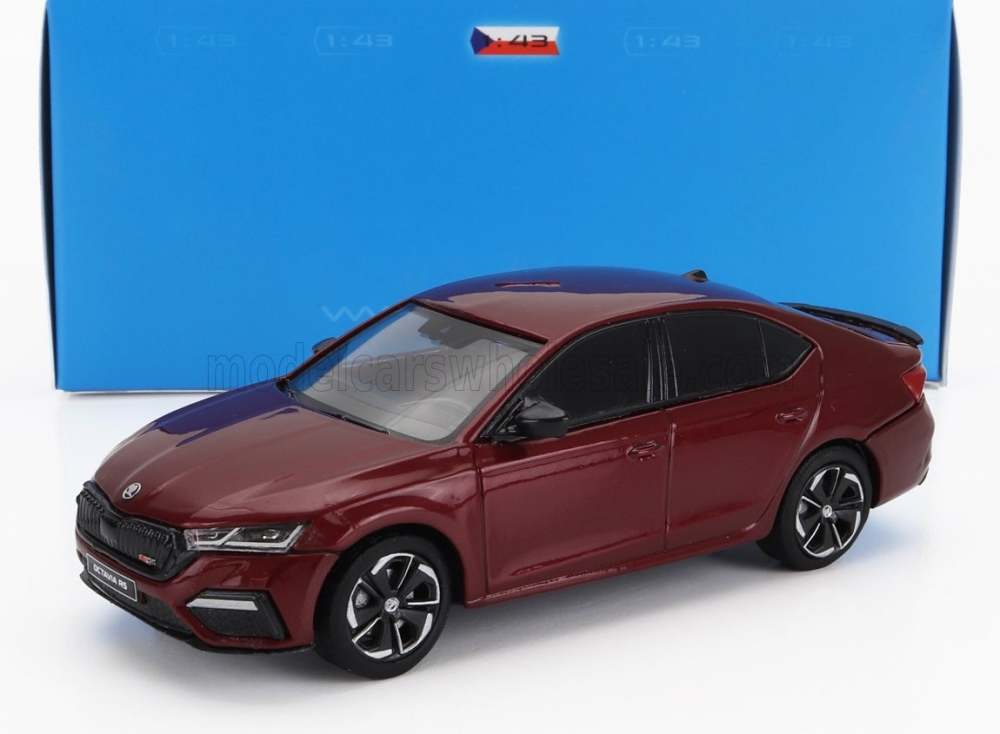 1:43 SKODA Octavia Iv Rs (2020), Red Met - 037WA