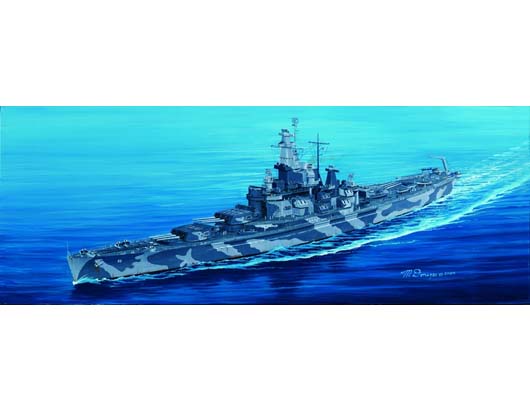 1:350 Сборная модель Линкор ВВ-60 'Алабама' - 05307