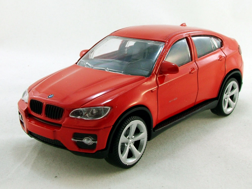 1:43 BMW X6, red - 33700R