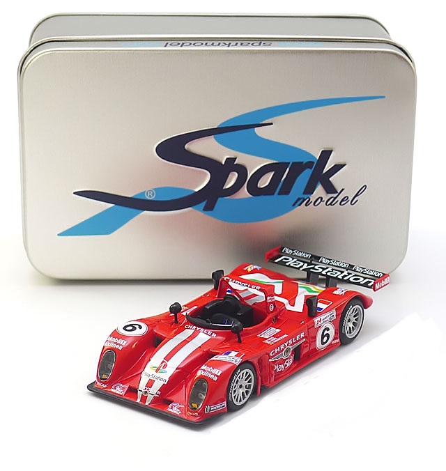 1:43 REYNARD 2KQ No.6, 24h Le Mans, Theys / Andre/v.Hooydonk (2000) - SCYD02