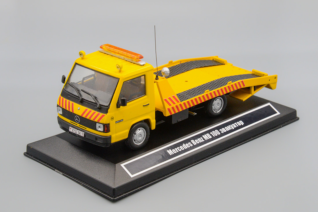 1:43 Mercedes-Benz MB100 эвакуатор, желтый - OF206