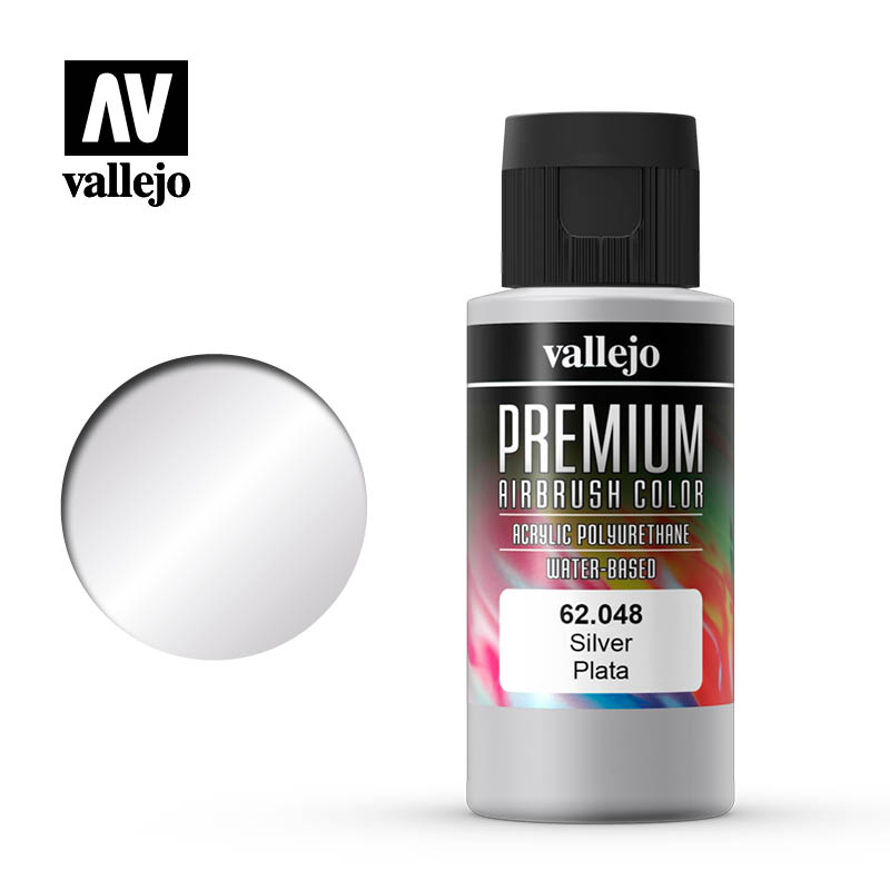 Краска акрил-уретановая Premium Color Металлик Серебро/Silver - 62048