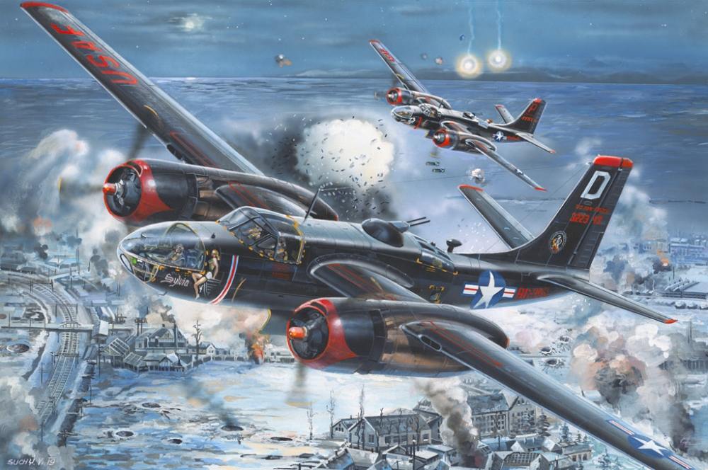 1:32 Сборная модель A-26C Invader - 83214