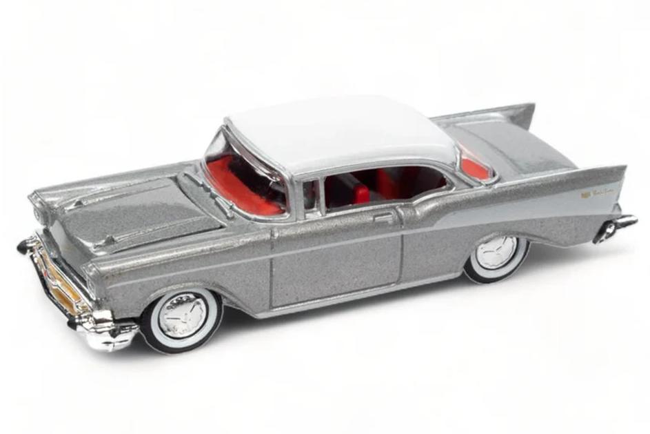 1:64 CHEVROLET Bel-Air Hard top (1957), grey - RC015-RCSP023