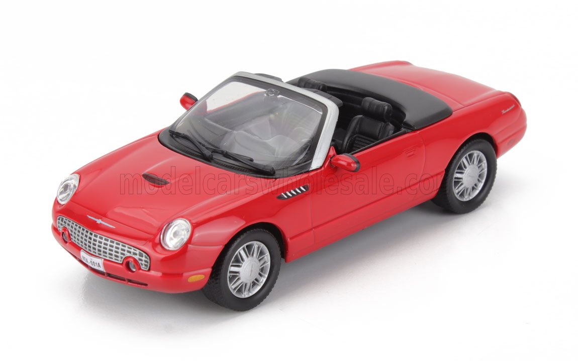 1:43 FORD Thunderbird Spider Cabriolet Open (2003), red - ABDEA035