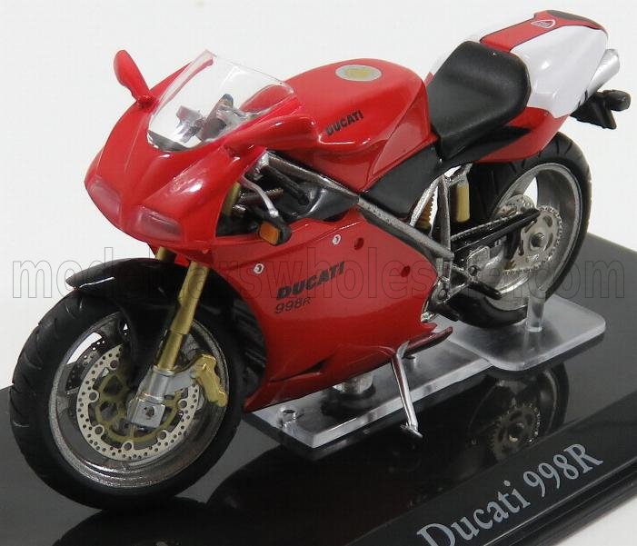 1:24 DUCATI 998r, Red White - AHSBK121-4110121