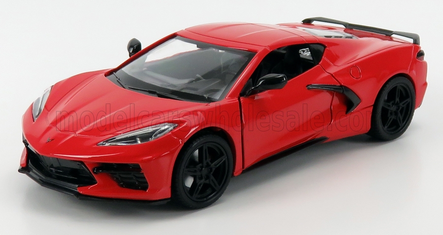 1:24 CHEVROLET Corvette C8 Coupe (2020), Red - 79360R