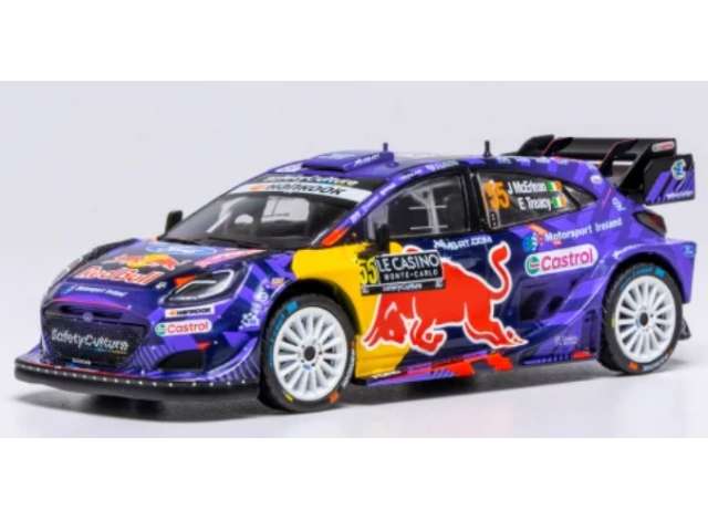 1:43 FORD Puma Rally1 WRC №55 J.McErLean/E.Treacy, Rally Monte Carlo (2025) - RAM974A