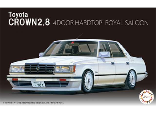 1:24 Сборная модель TOYOTA Crown 2.8 4 Door HT Royal Saloon 1979 (MS110) - 039992