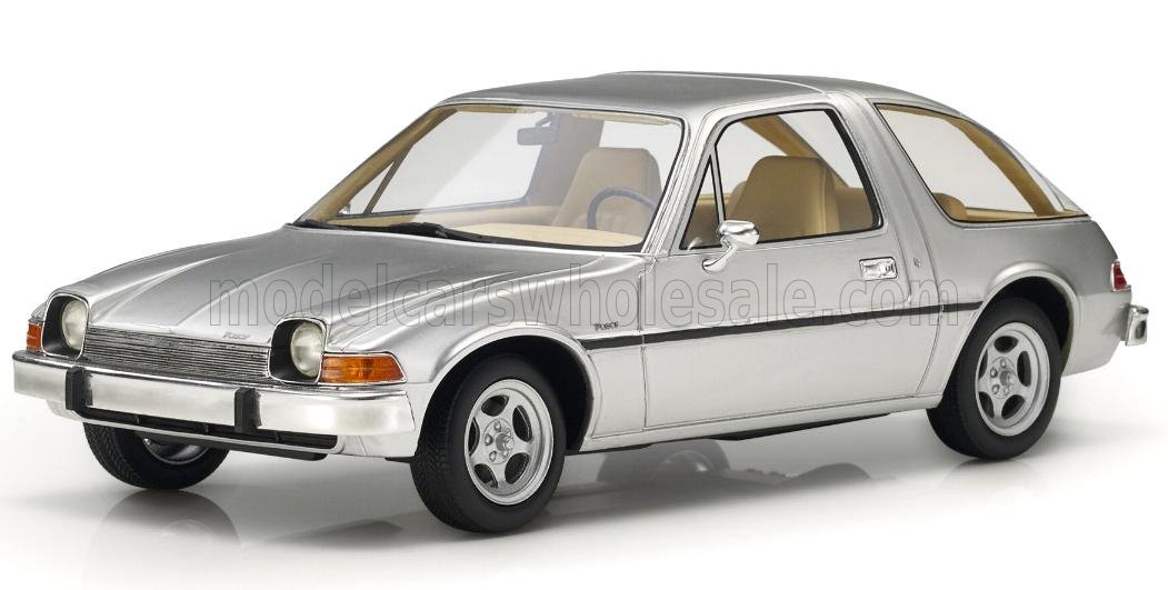 1:18 AMC Pacer (1977), Silver - LS051C