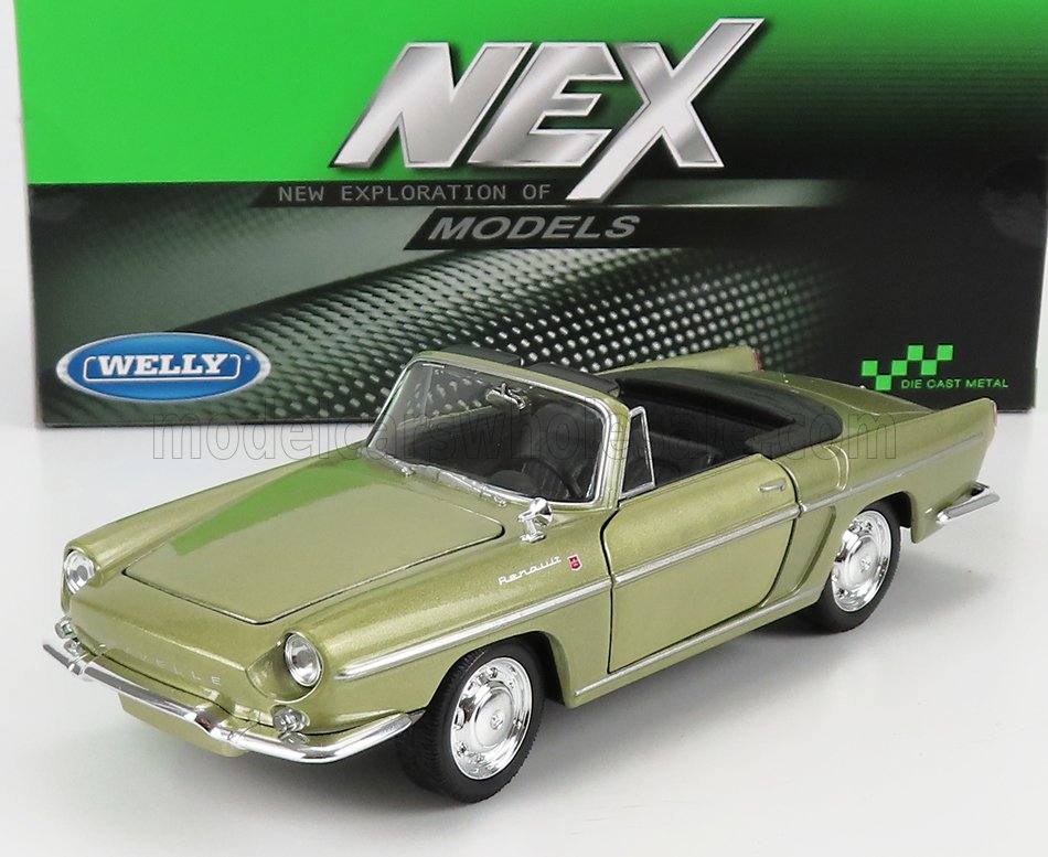 1:24 RENAULT Caravelle Cabriolet Open (1959), Light Green Met - 24068CGN