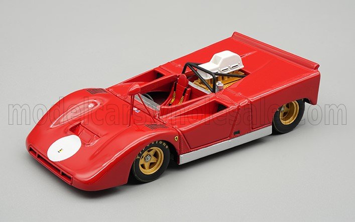 1:43 FERRARI 712 CAN-AM PRESS VERSION (1971), red - TM43-32A