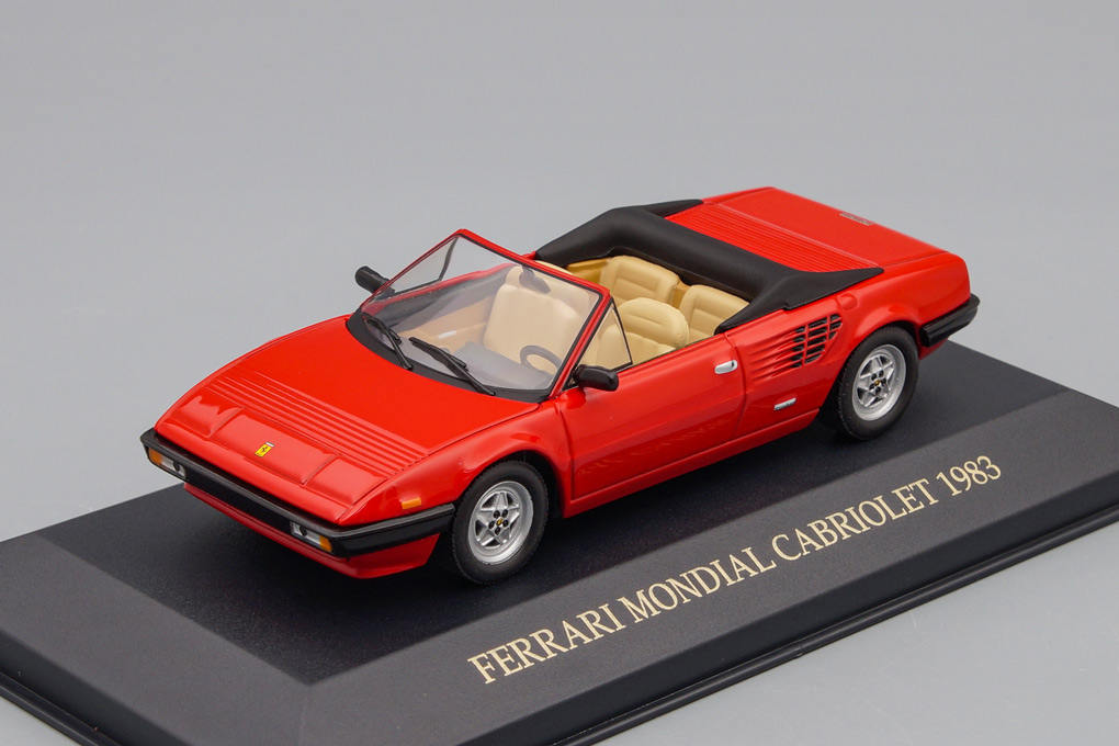1:43 FERRARI Mondial Cabriolet 1983, red - FER021