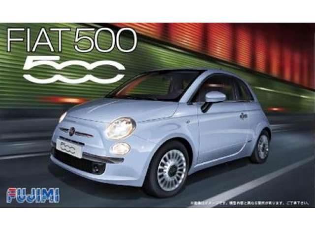1:24 Сборная модель 2007 Fiat 500 - 123622