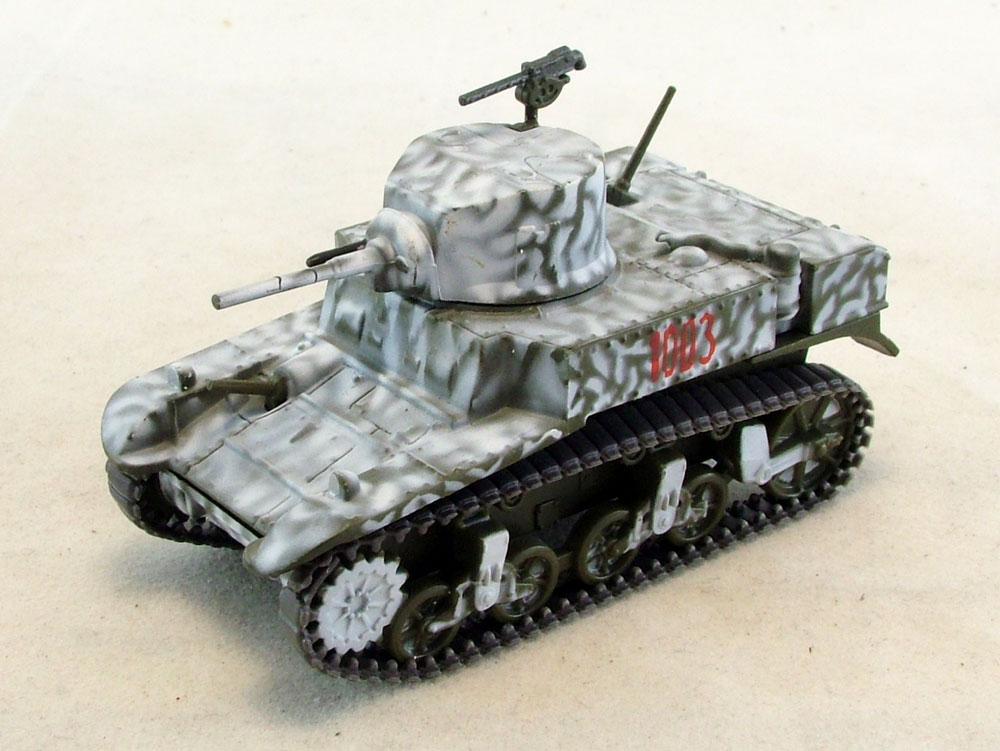 1:72 М3 Стюарт легкий танк, Русские танки 105 - RT105
