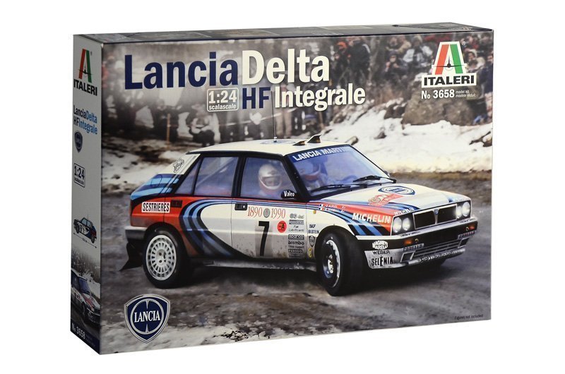 1:24 Сборная модель Lancia Delta HF Integrale - 3658