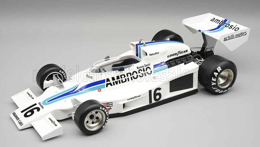 1:18 SHADOW F1 DN8 №16 LONG BEACH GP Renzo Zorzi (1977) - TM18-415D