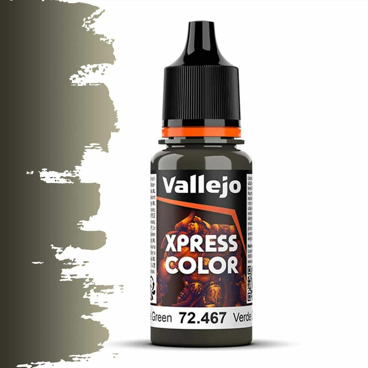 Краска акриловая Xpress Color Камуфляжно-зелёный / Camouflage Green, 18 мл - 72467