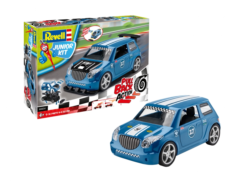 Сборная модель Rallye Car, синий - 00834
