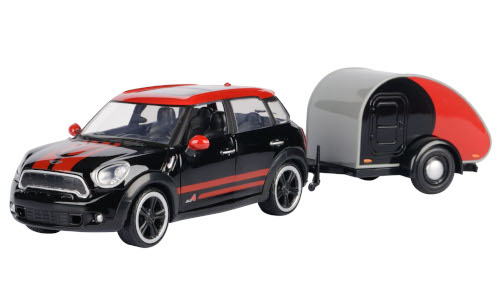 1:24 MINI Cooper S All4 Countryman, black/red - 79762
