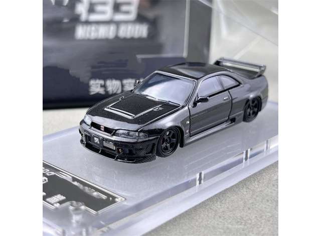 1:64 Nissan GTR-400R with opening hood, full carbon - FH022