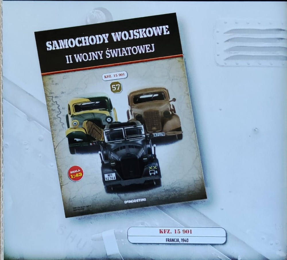 1:43 KFZ.15 901 из серии Samochody Wojskowe Ii Wojny Światowej - SW057