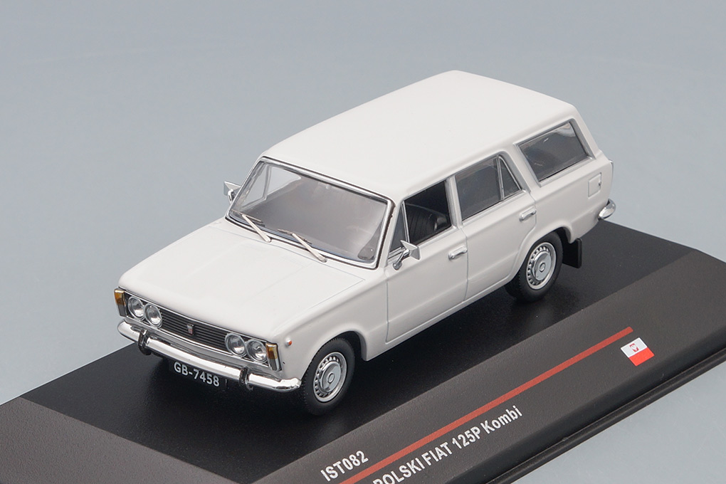 1:43 FIAT 125P Kombi (1973), light grey - IST082