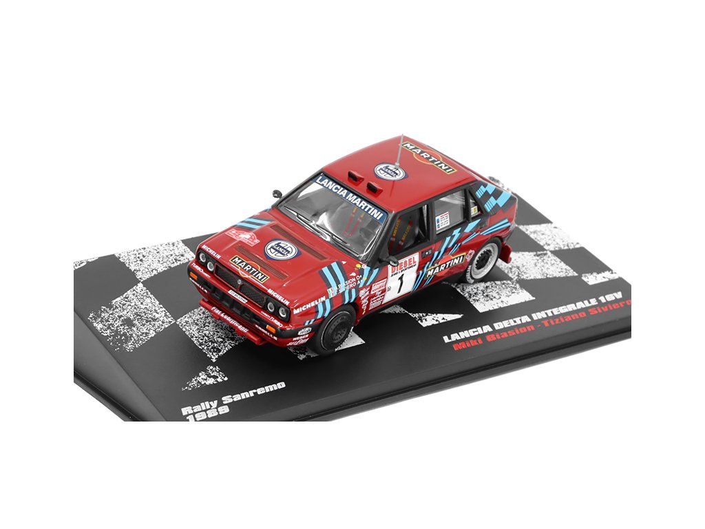 1:43 Lancia Delta Integrale 16V Rally Sanremo, Rallye automobily 48 - DEAZAV48
