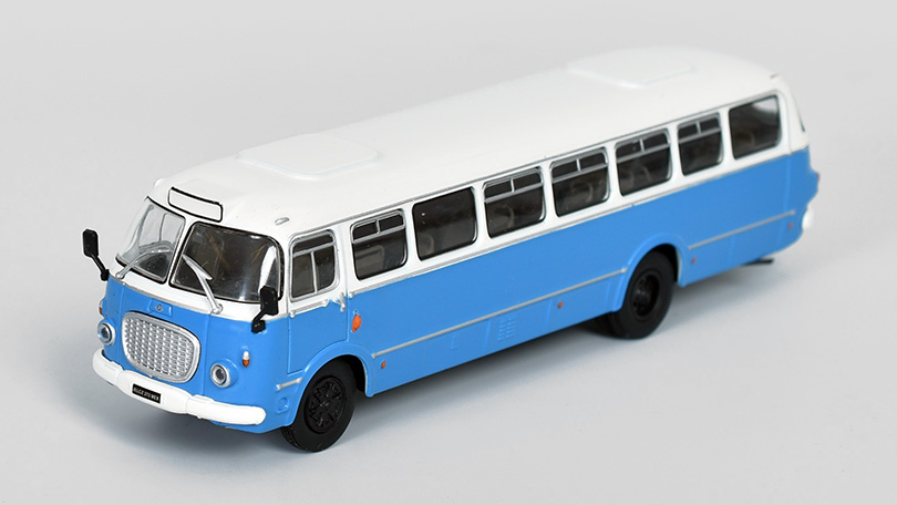 1:72 JELCZ 272 MEX Bus, Kultowe Auta PRL-u, blue / white - kulA072