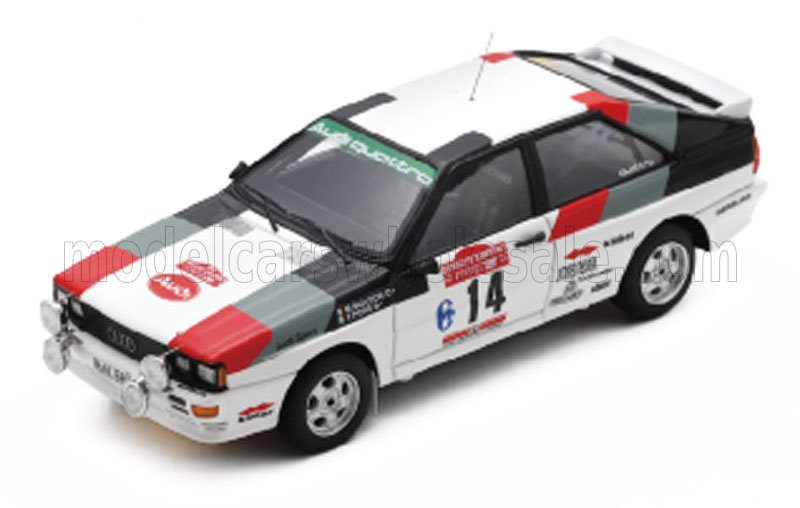 1:43 AUDI Quattro (night version) №14 Winner Rally SANREMO (1981) Michele Mouton - Fabrizia Pons - S3220
