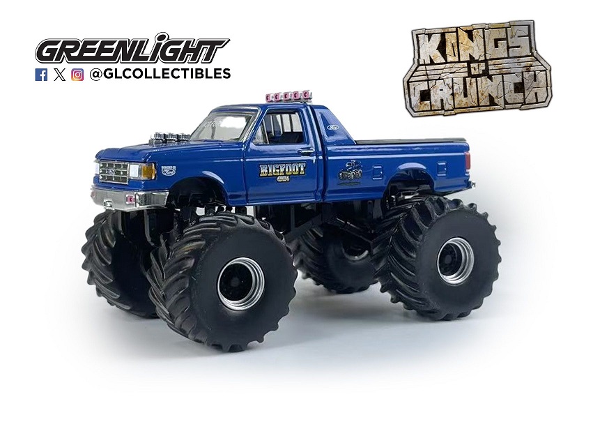 1:64 FORD F-350 Monster Truck 'Bigfoot #4' Bigfoot (1990), blue - 49160D