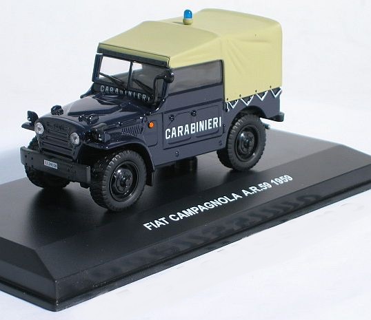 1:43 FIAT Campagnola A.R.59 Carabinieri (1959), blue creme - 803621