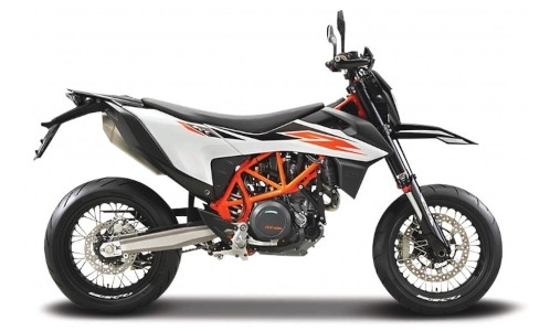 1:18 KTM 690 SMC R, weiss/orange - 20-19131WHOR